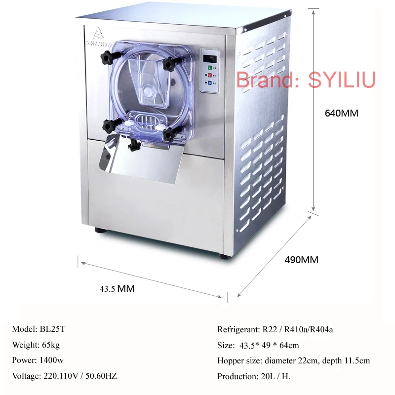 

Home Ice Cream Maker DIY Smoothie Children's Favorite Multifunctional Desktop Mini Fully Automatic Soft Ice Cream Maker