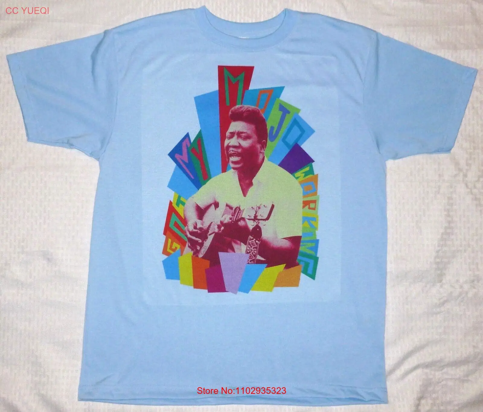 Muddy Waters - Got My Mojo Working футболка синяя Xtra-Large 100% хлопок