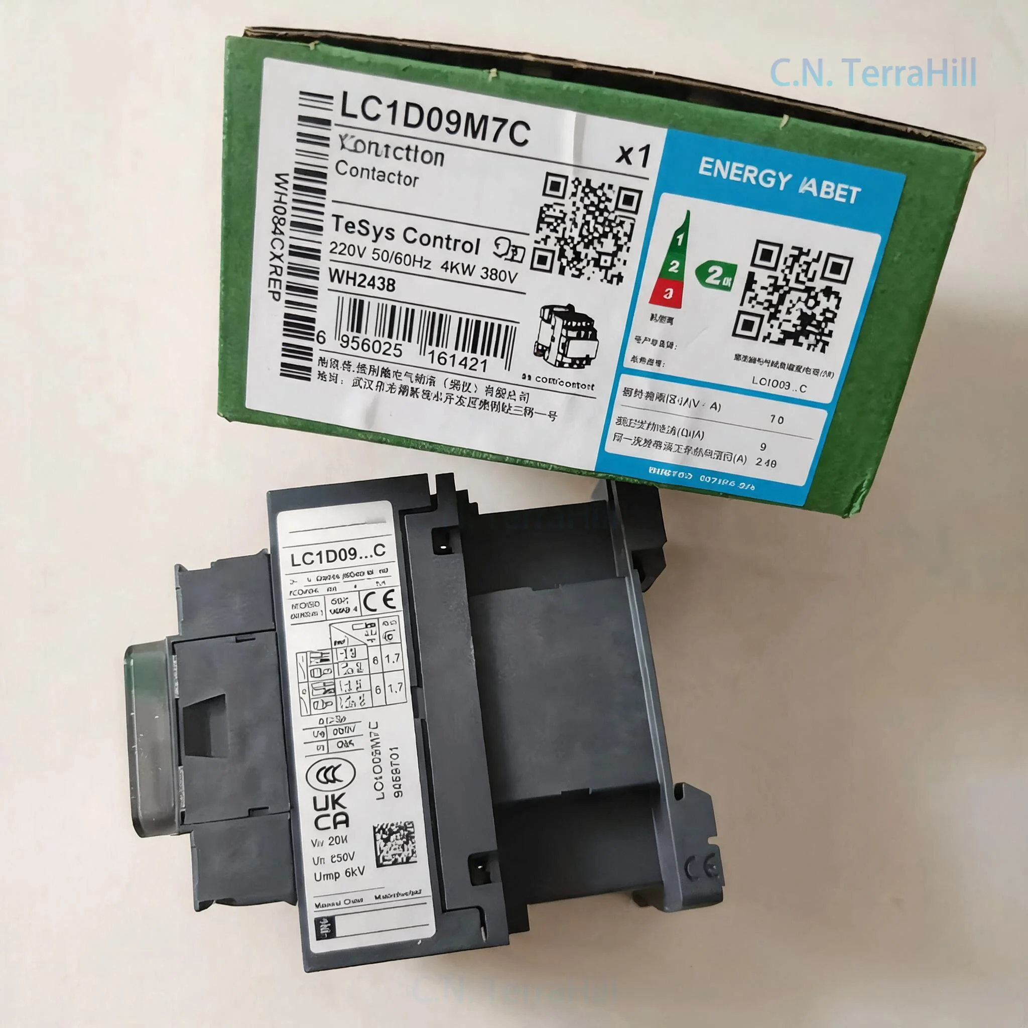 Фото Контактор переменного тока 3-фазный 24В 50/60Гц с катушкой LC1D09Q7C LC1D09M7C/F7C/B7C для панели управления двигателем №2