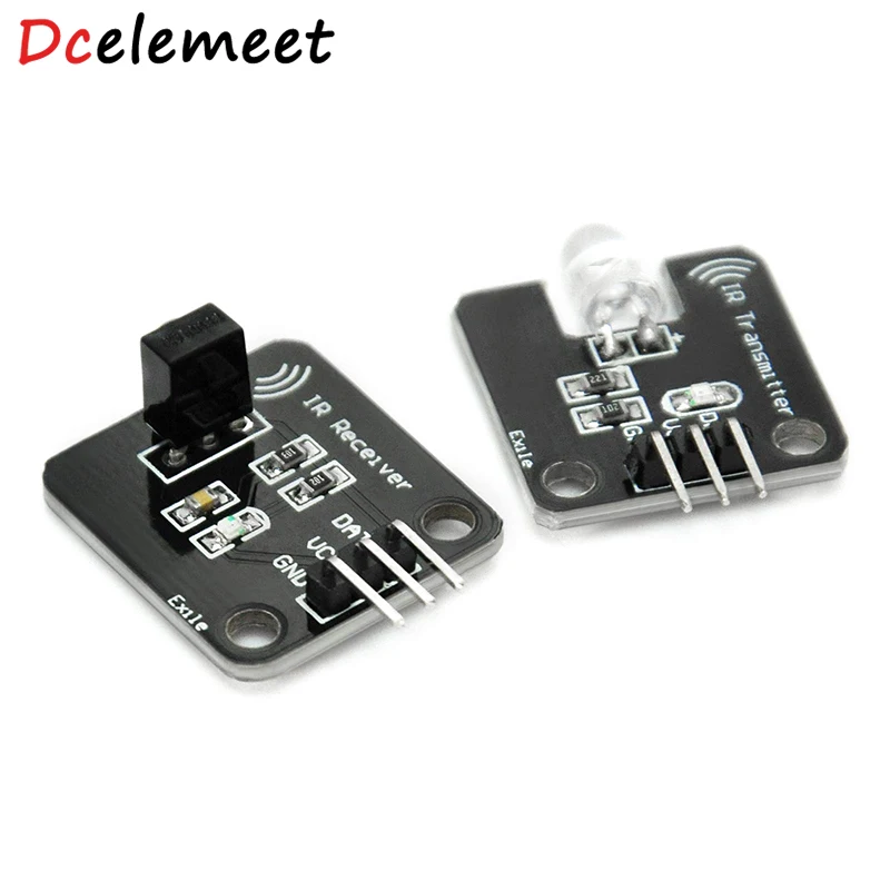 

DC 5V IR Infrared Transmitter Module IR Digital 38khz Infrared Receiver Sensor Module Kit For Arduino Electronic Building Block