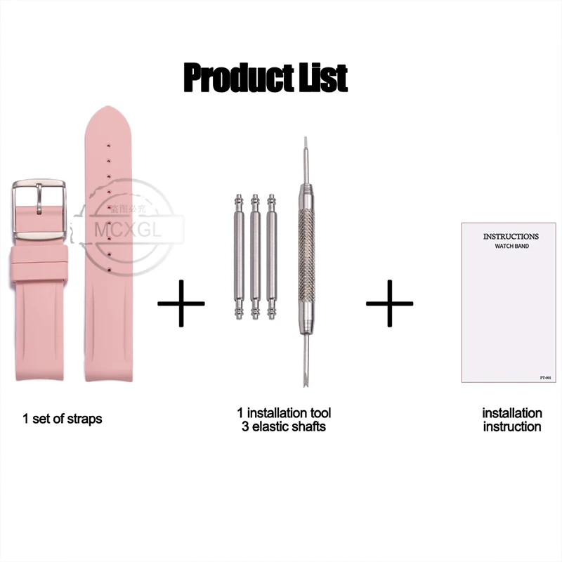 20mm Colorful Rubber Strap Suitable for Omega X Swatch Speedmaster Moonswatch Mission to the Moon Men Women Waterproof Watchband