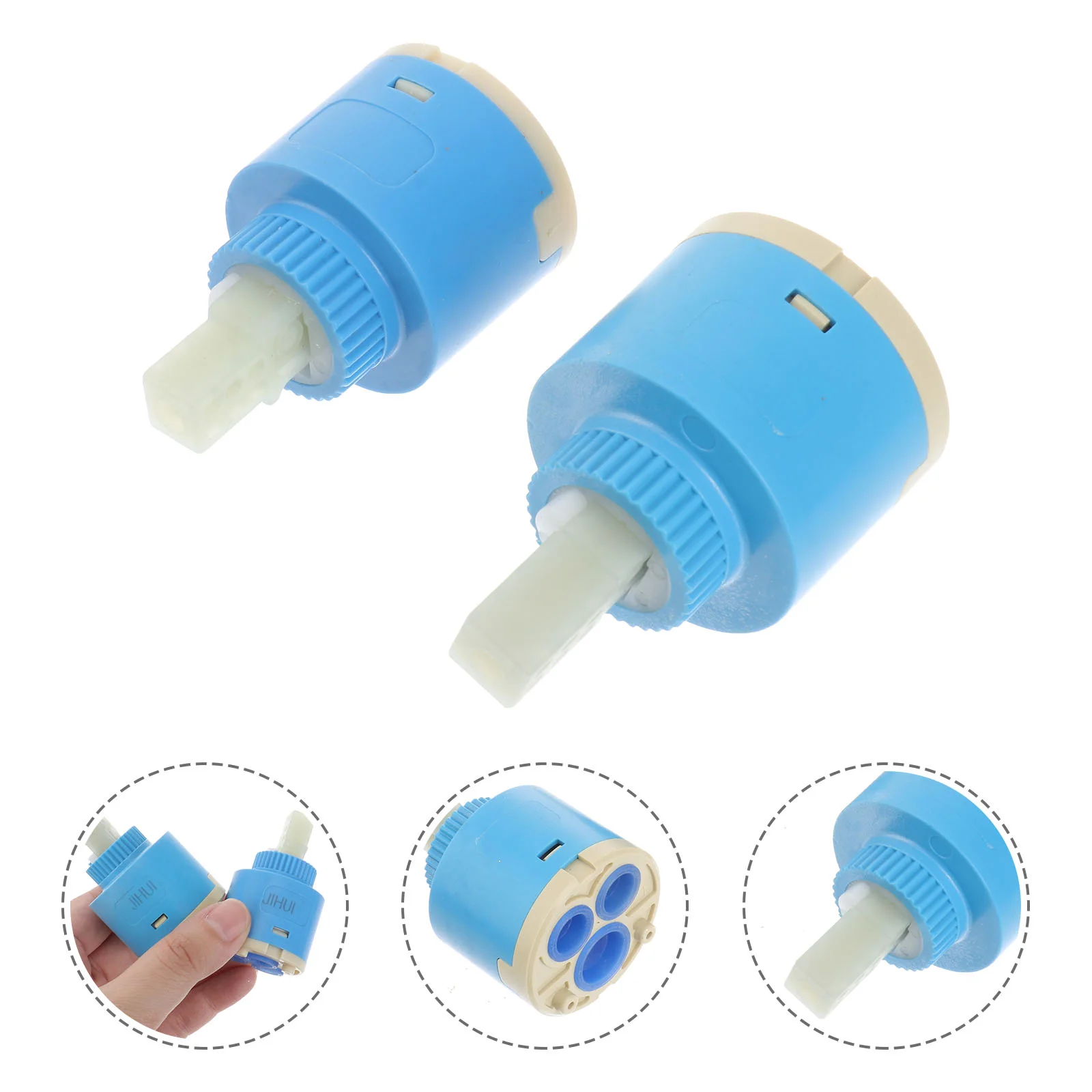 

2pcs Tap Valves Sturdy Prime Premium Parts Cartridge Valves for