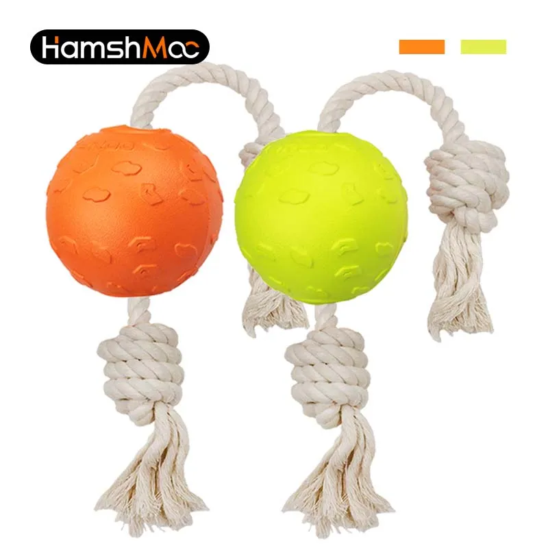 

Веселая собака HamshMoc, Ранняя игрушка, молярные жевательные игрушки, мяч, интерактивные игрушки для бросания, обучения, для средних и больших ...