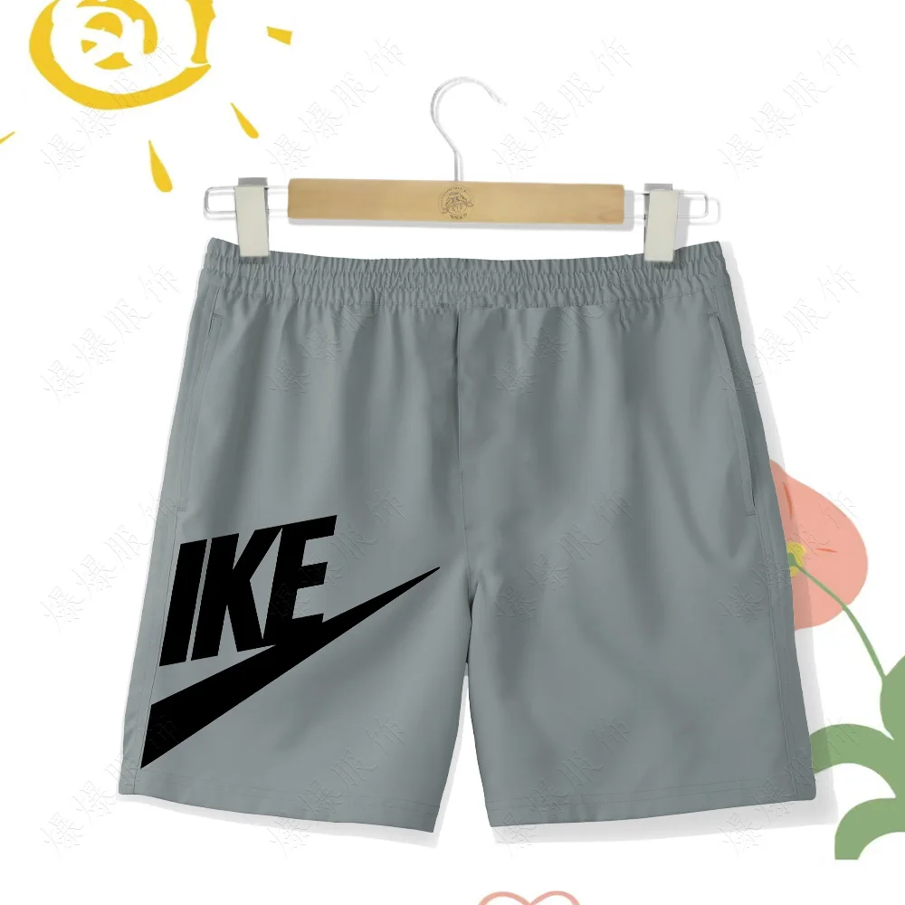 Летние уличные баскетбольные шорты для мальчиков пляжные с принтом серфинга и