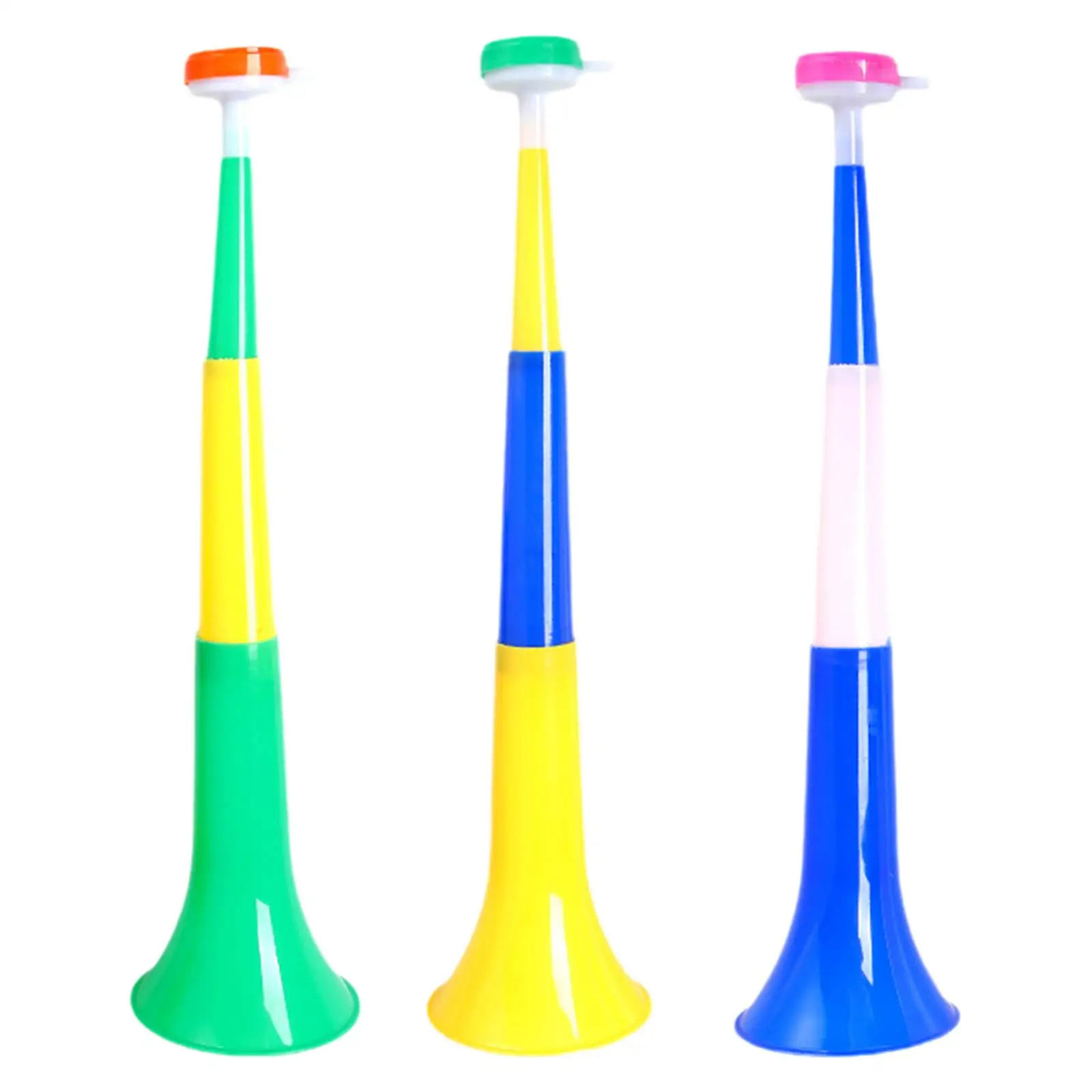 

3x Stadium Cheer Fan Trumpet Noisemaker Soccer Fans Trumpet Toy Refueling Handheld Kid for Sports Football Fans Carnival Party