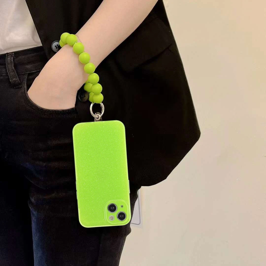 Флуоресцентный Прозрачный чехол для телефона мягкий яркий iPhone 13 12 11 Pro Max XS XR X 7 8 Plus