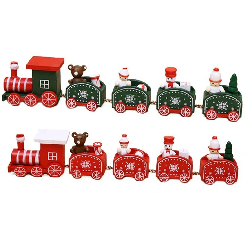 

Рождественское украшение в виде поезда с 4 узлами, подарок для дома, подарок для детей, Рождественский и новогодний декор, новый год, зеленый