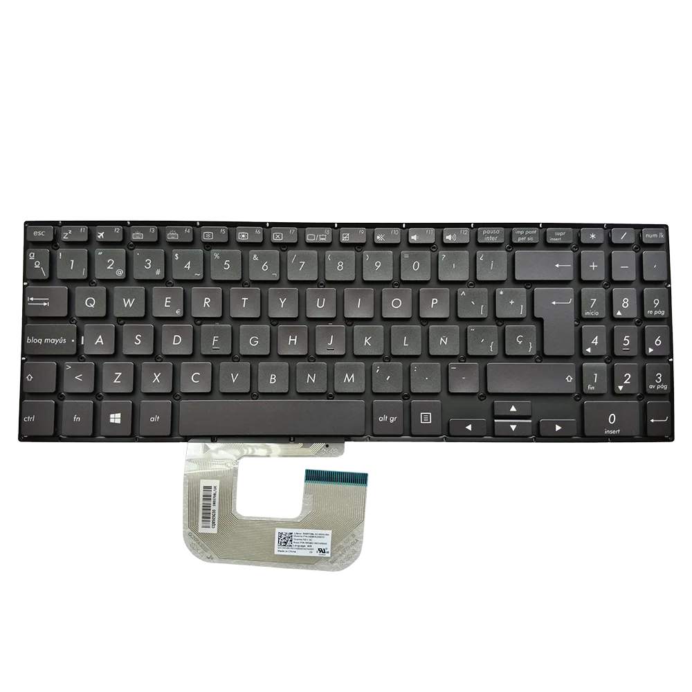 SP испанская клавиатура с подсветкой для ноутбука ASUS Q525UA UX561UA UX561UN Q505UA UX561
