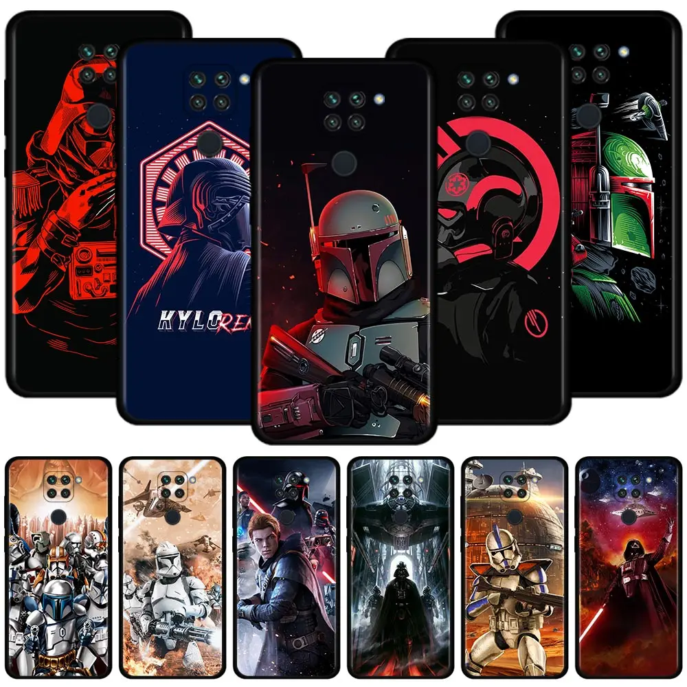 Чехол для телефона Xiaomi Redmi Note 9s 11 10 8 Pro 11T 9t 8t 7 k40 9 9a 9c Funda Звездные войны |