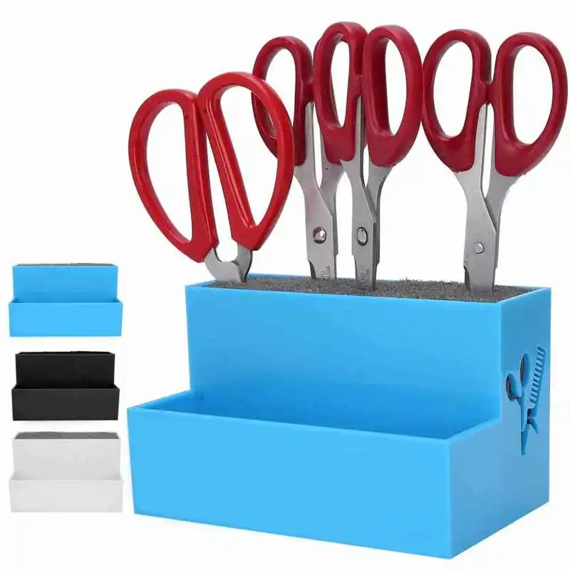 

Hairdressing Clip Scissors Storage Box Case Organizer Container Hair Styling Tools Hair Salon Barber Accessories