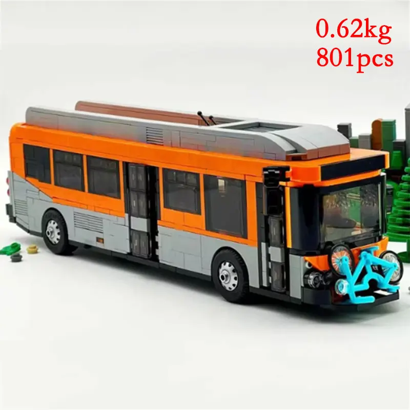 Пятно MOC- 168395 Строительные блоки в сборе из мелких частиц для транспортных