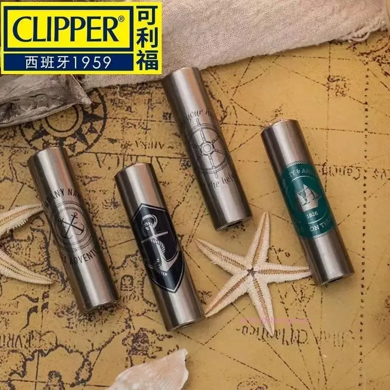 Фото Многоразовые газовые зажигалки Clipper Spain в различных стилях и разноцветные зажигалки Macaron для сигарет №1
