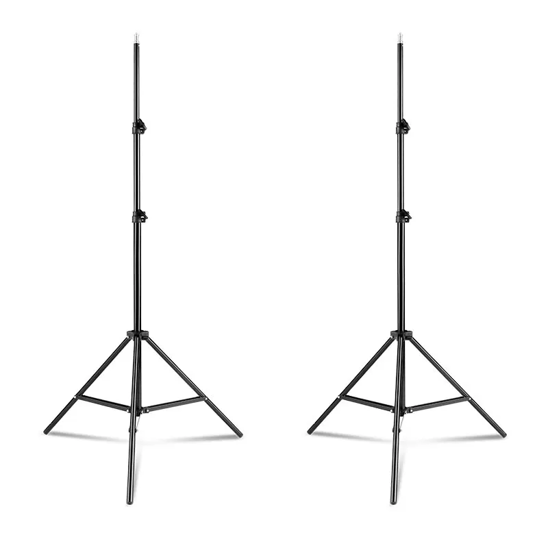 

Photo 2*2M Light Stand Tripod With 1/4 Screw Head For Photo Studio Video Flash Umbrellas Reflector Lighting