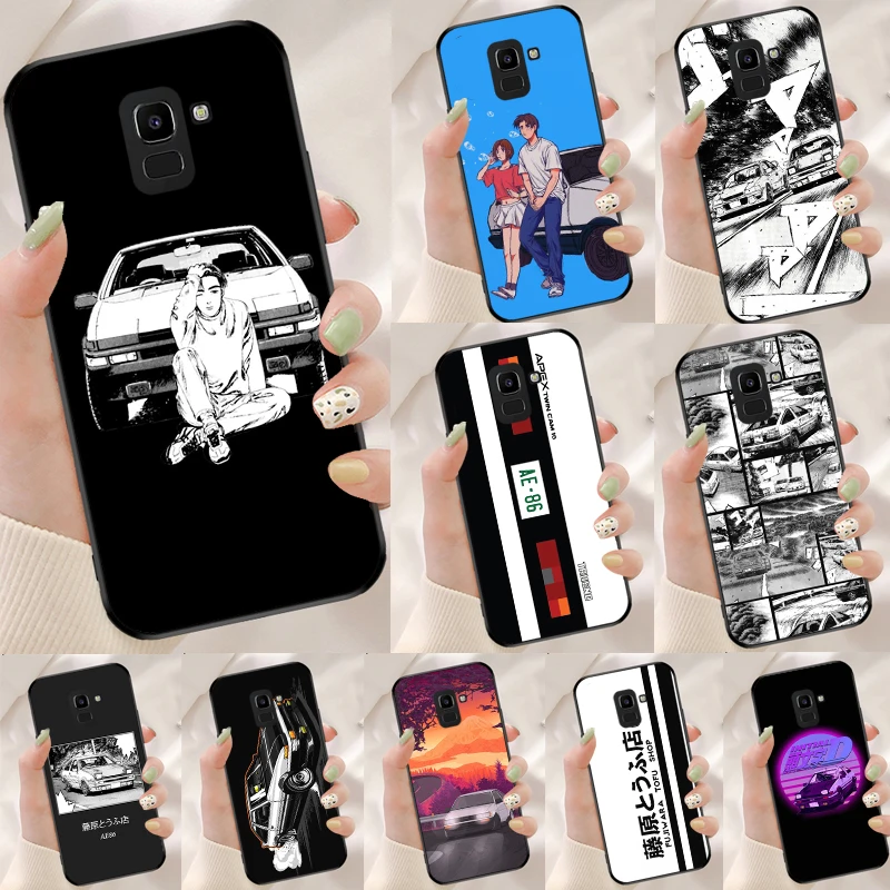 Ae86 Case For Samsung Galaxy J8 2018 J4 J6 Plus A6 A8 A9 A3 A5 2016 J3 J5 J7 2017 Fundas Bumper