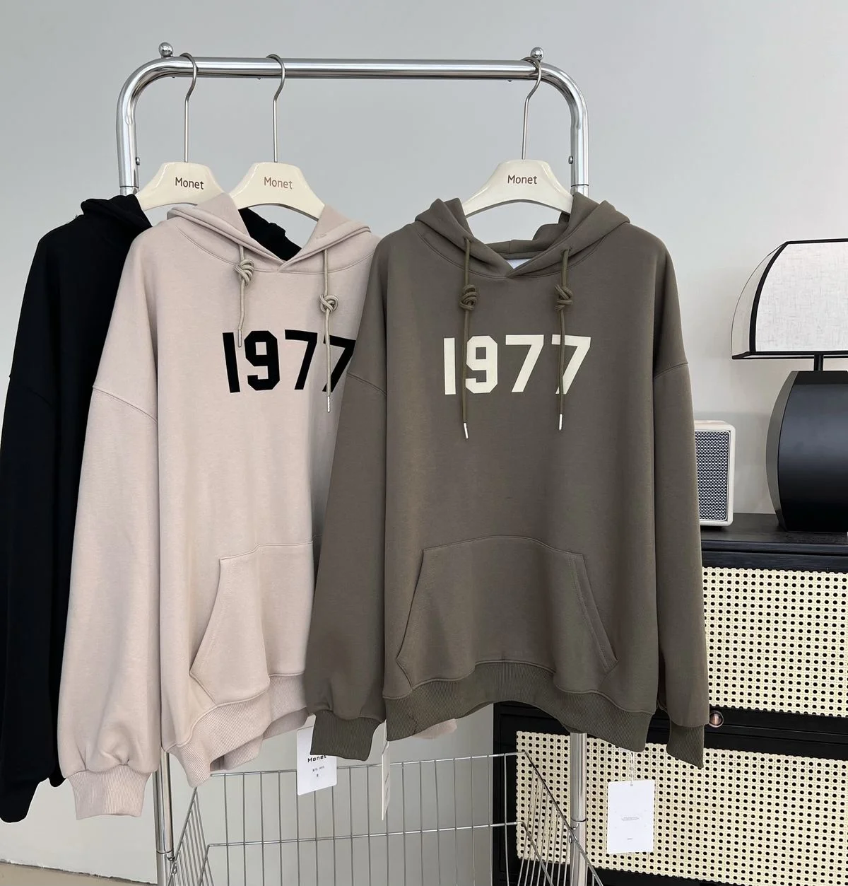 

Women's Letter Print Oversized Hooded Hoodie Long Sleeve Top