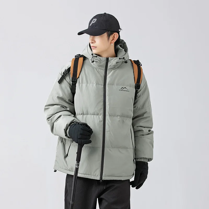 @YYDS Men's and Women's Unisex Winter New Down Coat Men's Outdoor Functional Wind Hooded Bread Jacket Coats