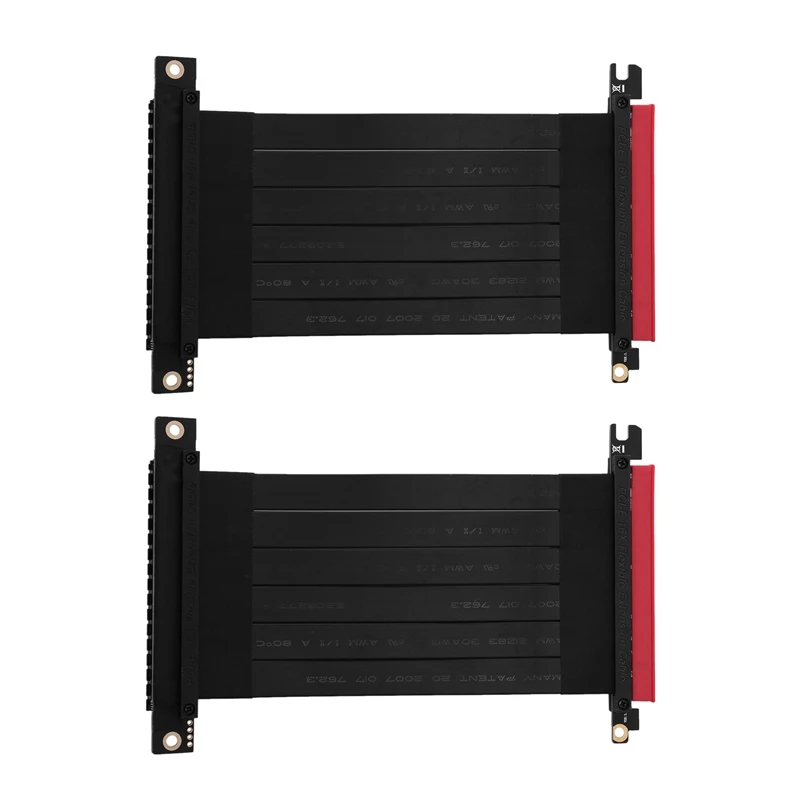 2X PCI-Express 3.0 16X To Pcie X16 Riser Extension Cable Image Cards 16X Slot PCI-E Cable Connector Stable