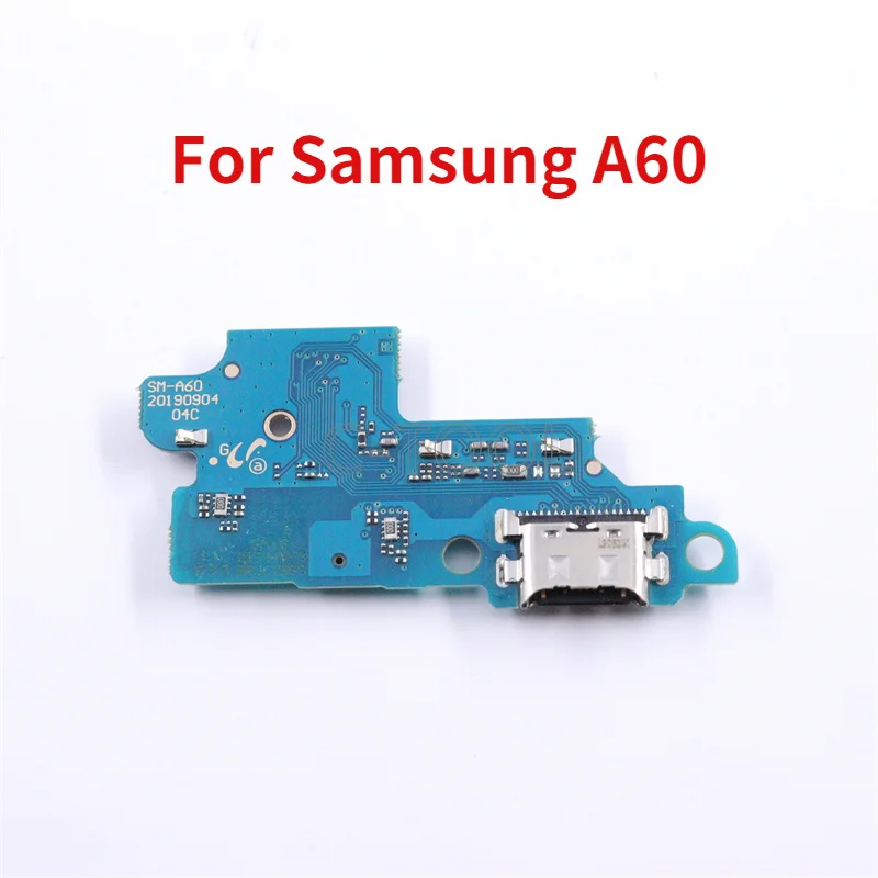 

5PC Original Charging Port USB Charger Dock Board Flex For Samsung A60 NFC Dock Connector Microphone Board Flex Cable
