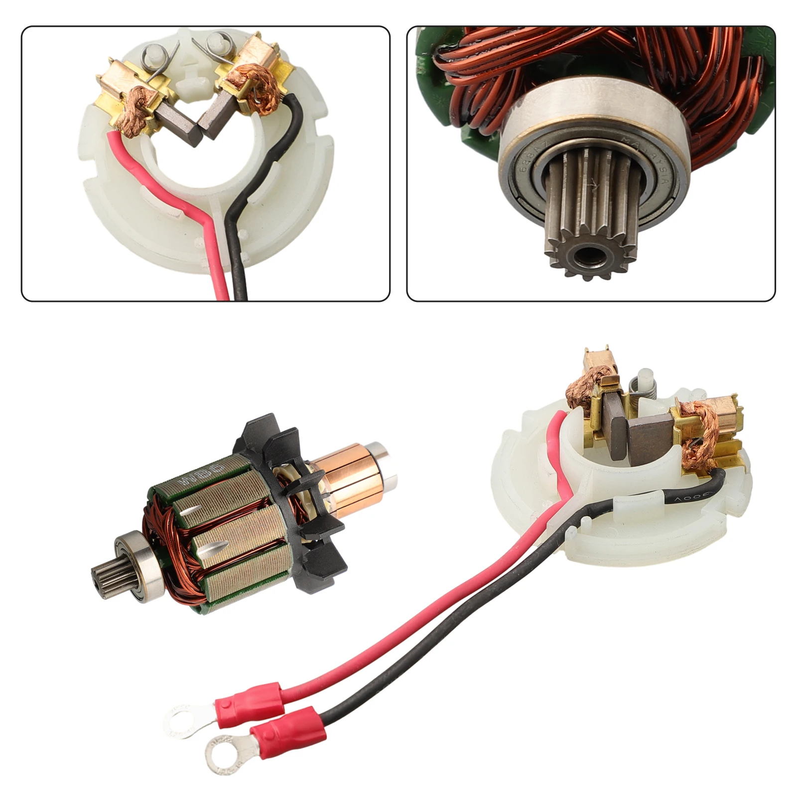 Держатель угольной щетки Armature подходит для DHP456 BHP456 BDF DDF456 619263 -3 Сменный держатель