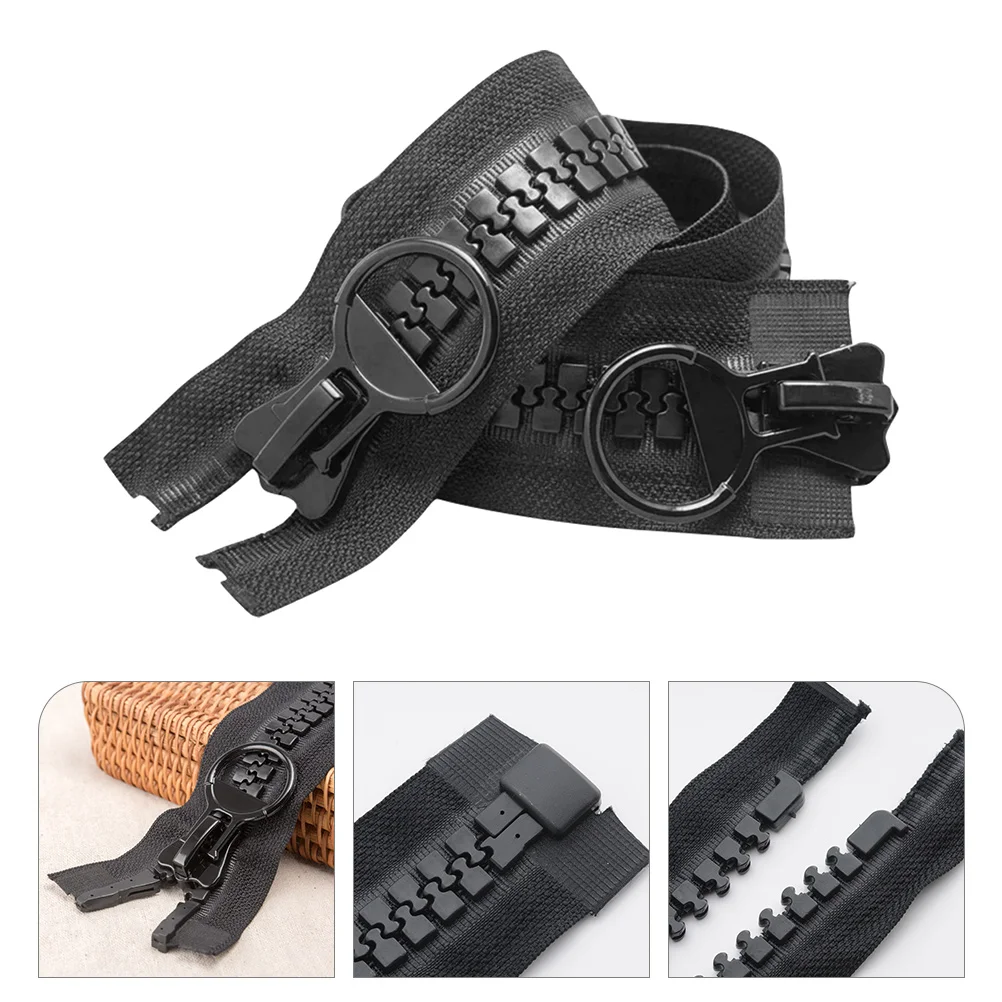 

Practical Portable Zipper For Sewing Crafts Dual Separating Zipper Heavy Duty Zipper Two Way Zipper