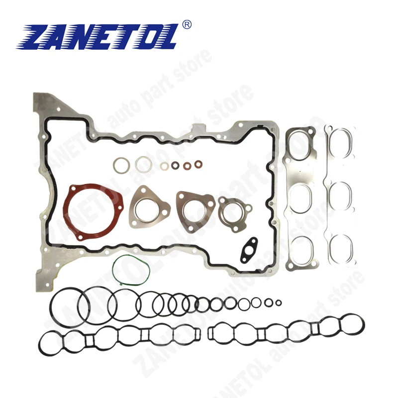 

Комплект прокладок головки блока цилиндров ZANETOL для Jeep Grand Cherokee 3.0L 2014 ~ 2019 для Ram 1500 Classic 3.0L V6 2019 68151953 АА 68211174 АА