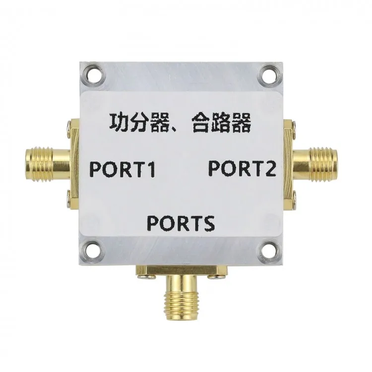 

1.2GHz-2GHz 1 Way Input 2 Way Output GPS Antenna Power Splitter Combiner Power Divider w/ CNC Shell