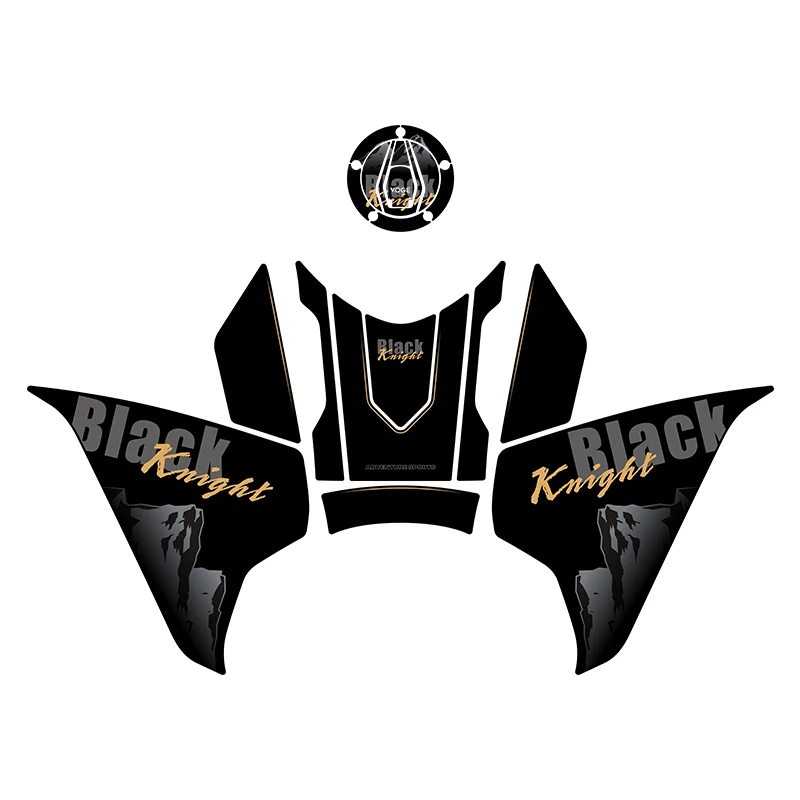 

Аксессуары для мотоциклов VOGE 900DSX DS900X 2024, украшение для бензобака, 3 м, задние клеевые наклейки на топливный бак, комплекты защитных наклеек