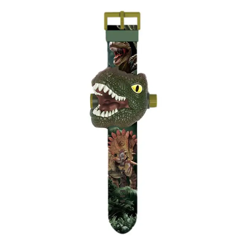 

Динозавр проектор часы динозавр 24 изображения регулируемые цифровые флип динозавр проекция наручные часы игрушка