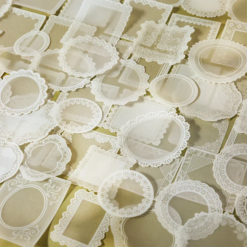 

Набор стикеров "Кружево под облаками"