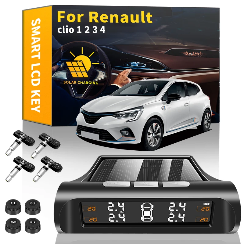 

Автомобильные TPMS система контроля давления в шинах, солнечная энергия, цифровой ЖК-дисплей, автомобильные системы сигнализации безопаснос...