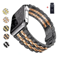 metal strap for apple watch 7 6 5 4 se band 40mm 44mm 41mm 45mm stainless steel replacement bracelet for iwatch 3 2 1 42mm 38mm