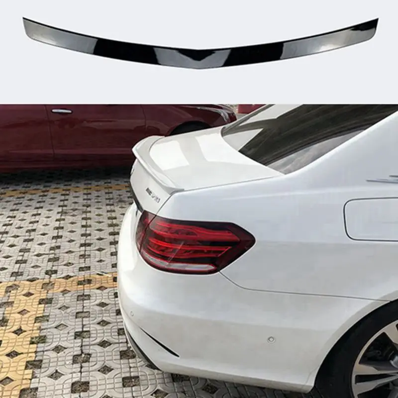 

W212 5 styles Carbon Fiber Car Rear Trunk boot lip wing spoiler for Mercedes-Benz W212 E63 AMG 2014-2016