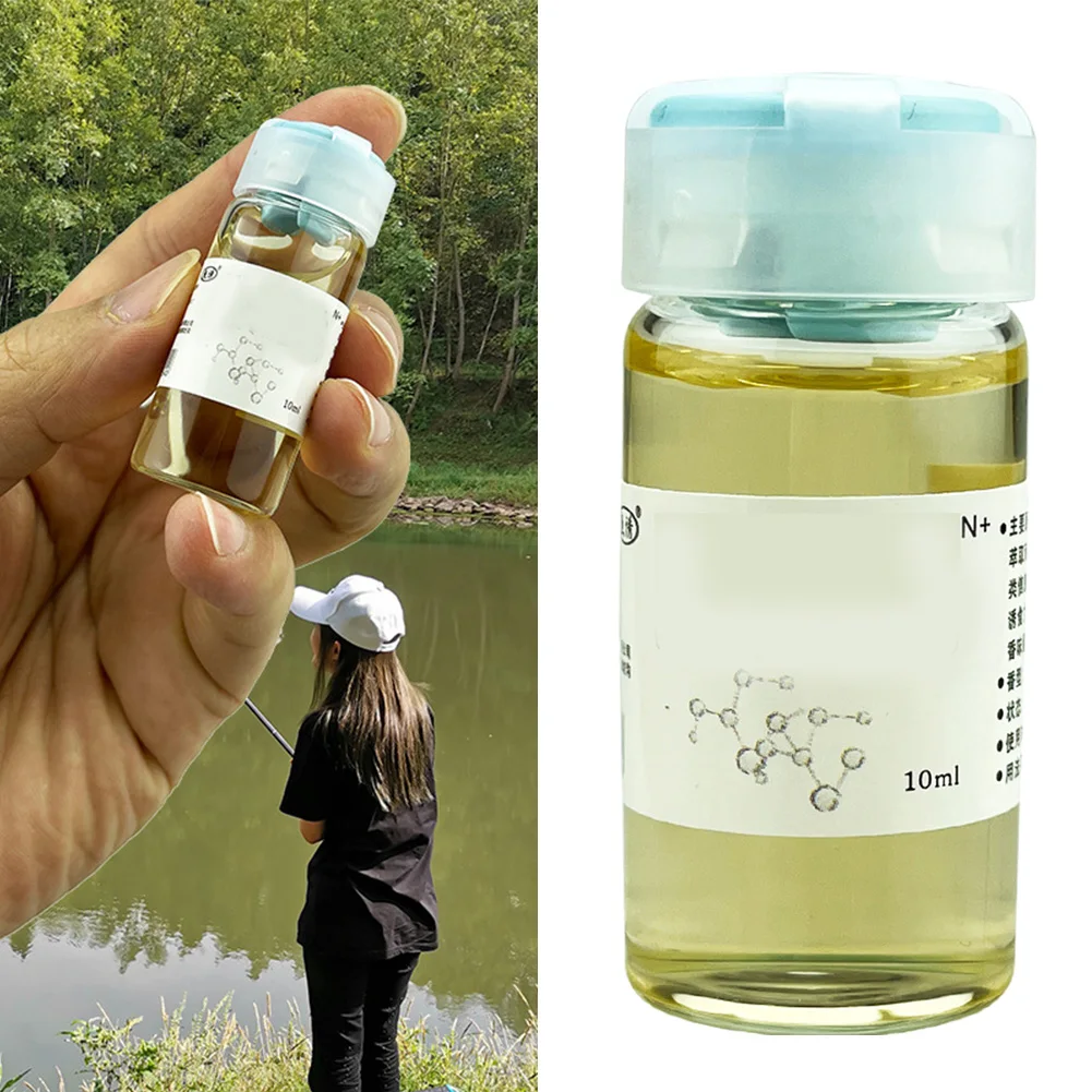 

1pc 10ml Fish Bait Additive Fish Hunger Hormone Strong Fish Shrimp Attractant Tackle Food For All Baits Carp Fishing Accessories