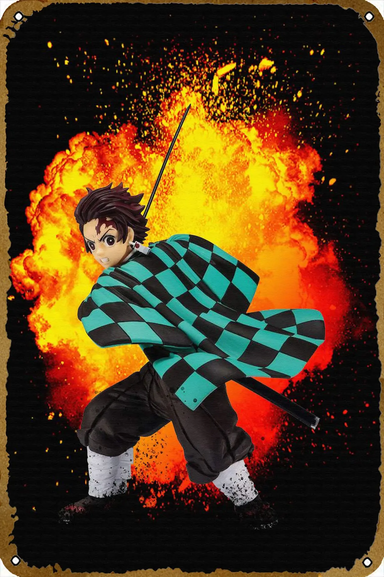 Жестяной винтажный металлический знак tomika giyuuu для мужчин и женщин табличка