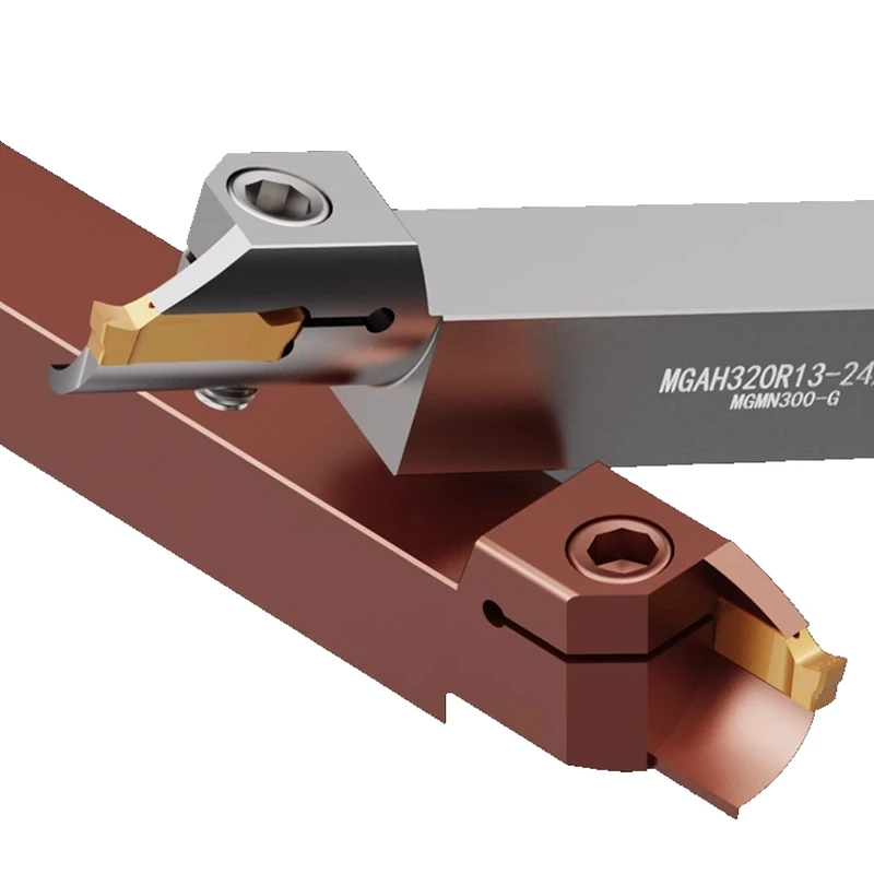 

MGAH320R MGAH420R Держатель для резки канавок из пружинной стали MGAH325 MGAH425 Для MGGN Прецизионные обработанные вставки Механический токарный станок с ЧПУ