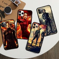movie the hunger games movie phone case for iphone 12 11 13 7 8 6 s plus x xs xr pro max mini shell