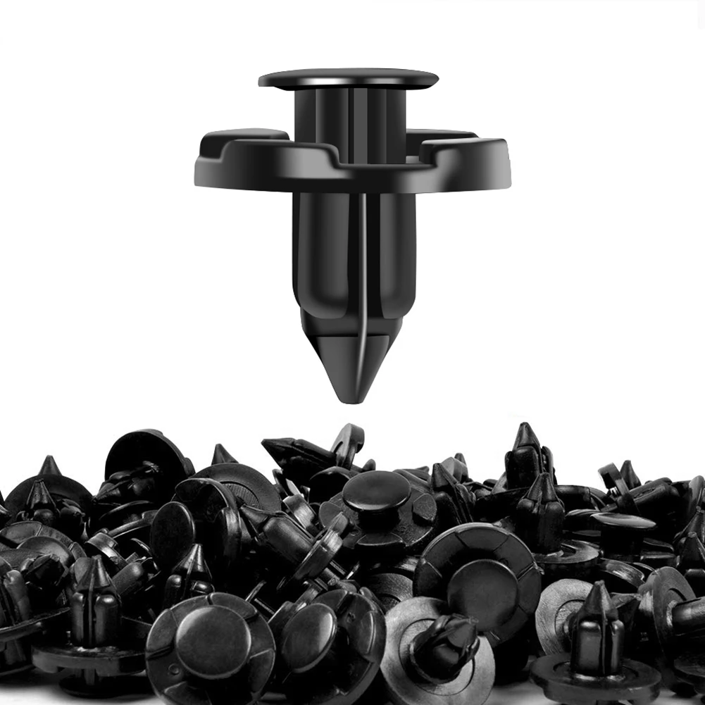 

200PCS Push Type Retainer Clips 8mm Liner Clips for Trim Body Fasteners