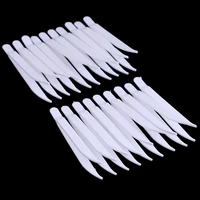 wholesale 20pcs plastic tweezers beads disposable small forceps for jewelry making