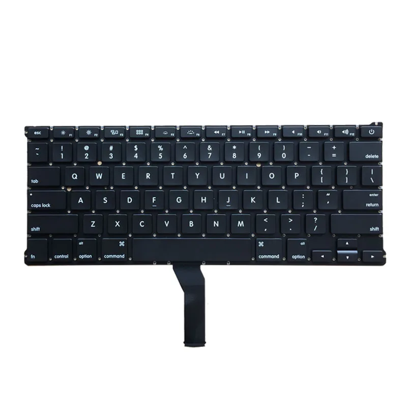

New Backlit A1369 A1466 Keyboard For Macbook Air 13" MD231 MD232 MC503 MC504 MC966 MD760 US/Spanish/Russian With Backlight