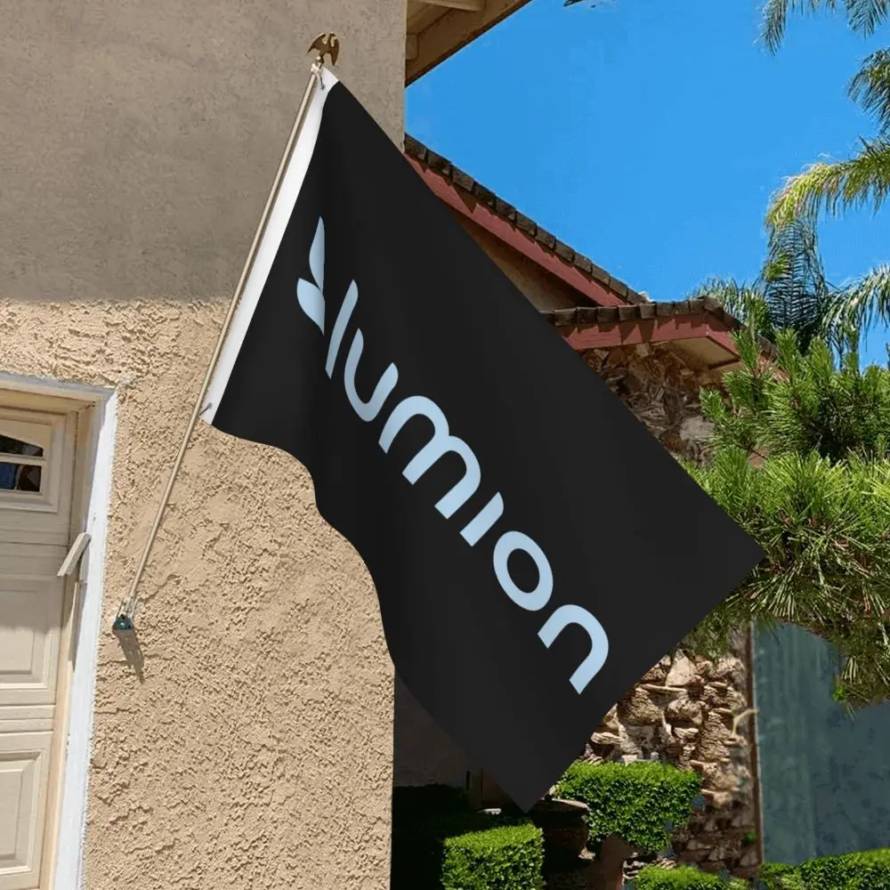 НОВЫЙ двухсторонний баннер Lumion флаг Бриз садовый декоративный для вечеринки 3x5