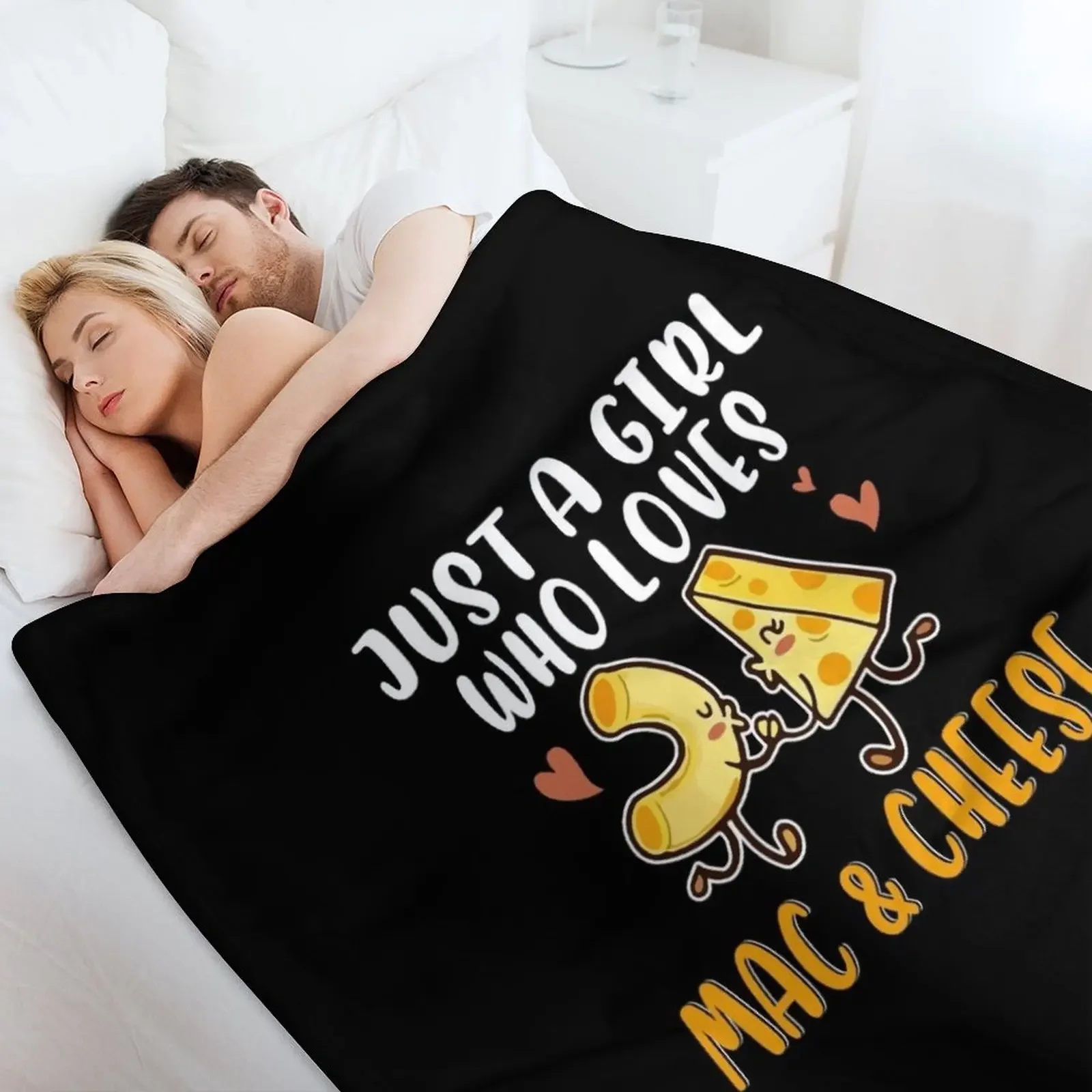 Забавный дизайн Mac And Cheese для девочек и женщин одеяло с сыром макарон мягкие