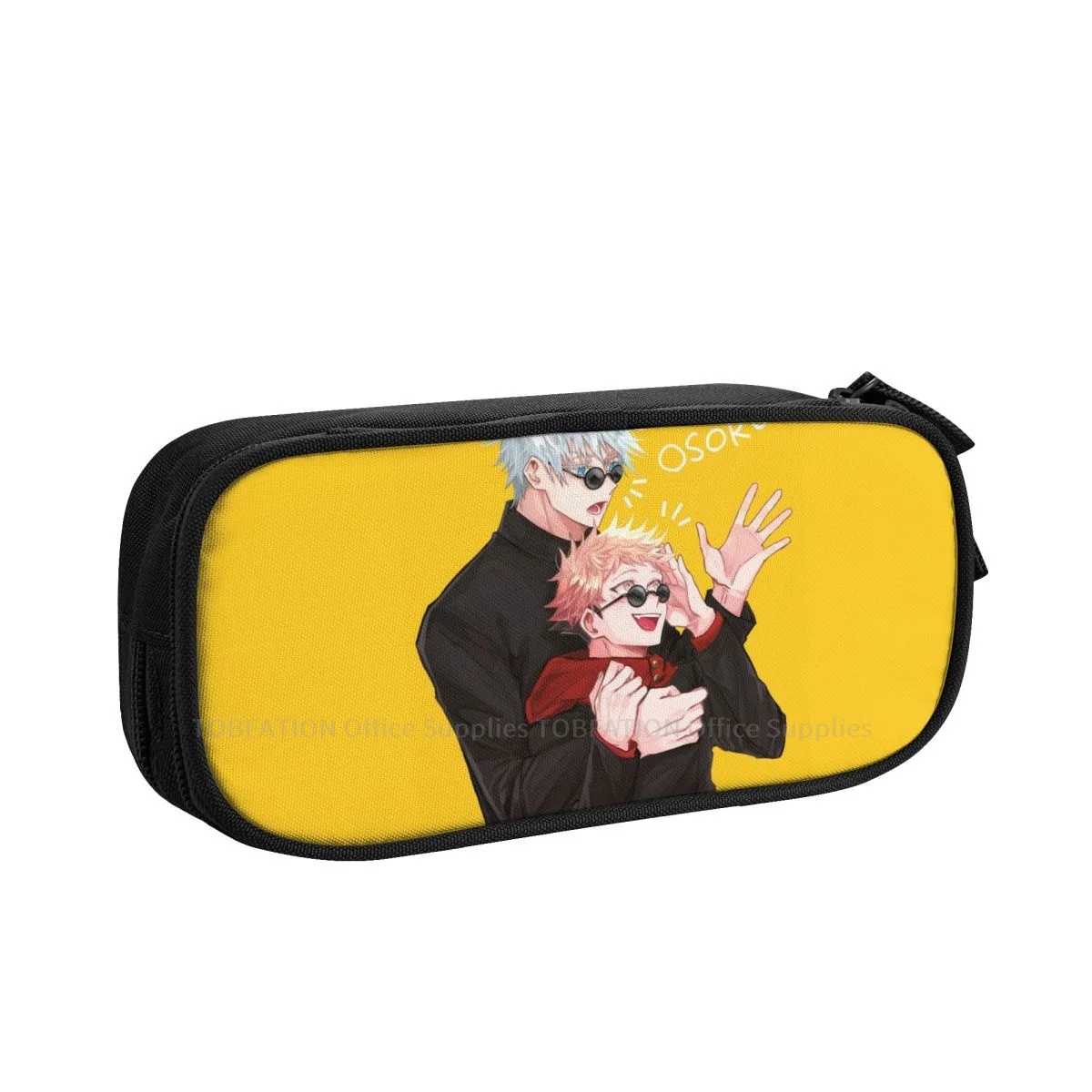

OSOROI Pencase Jujutsu Kaisen Pencil Bag Teenage Student Stationary Bags Large Capacity Double Zipper