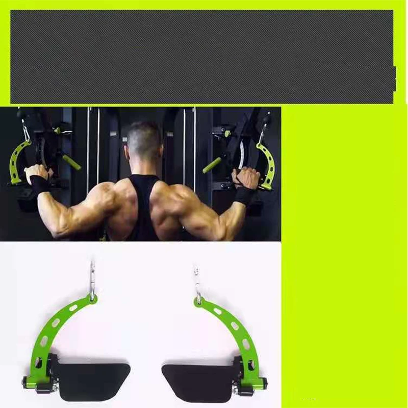 

Lat Pull Down Grips Handle Fitness T-Bar V-Bar Biceps Triceps Back Blaster Strength Training Home Gym Rowing Machine Attachments