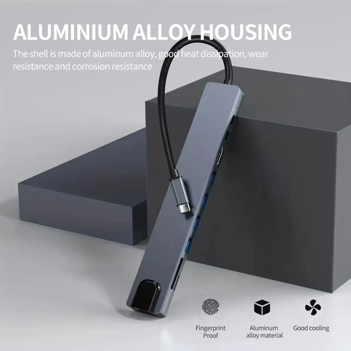 Док-станция Thunderbolt 3 USB Type-C для Macbook Air M1 iPad Pro RJ45 HDMI