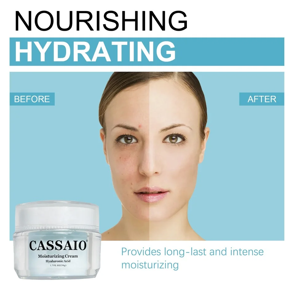 Крем с гиалуроновой кислотой для увлажнения и подтяжки лица