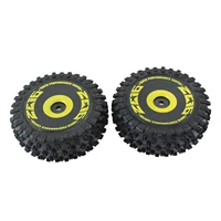 2pcs 114 scale front wheels tires upgrade for wltoys 144010 trucks diy accs