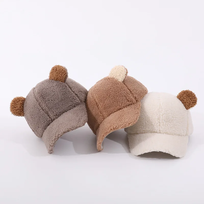 Детская бейсболка с мультяшными ушами повседневная Кепка козырьком для