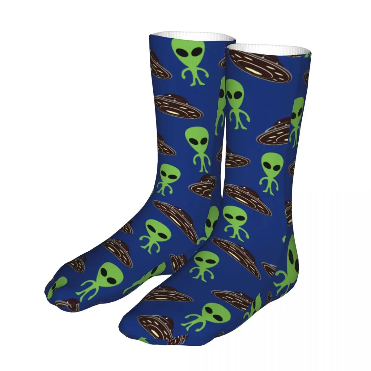 

Men Sport Alien And UFO Socks Cotton Funny Woman Socks