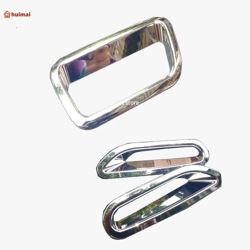 

Подходит для Nissan X-Trail X Trail T32 Rogue 2014 2015-2017 хромированные задние бамперы Противотуманные фары аксессуары рамка Крышка отделка