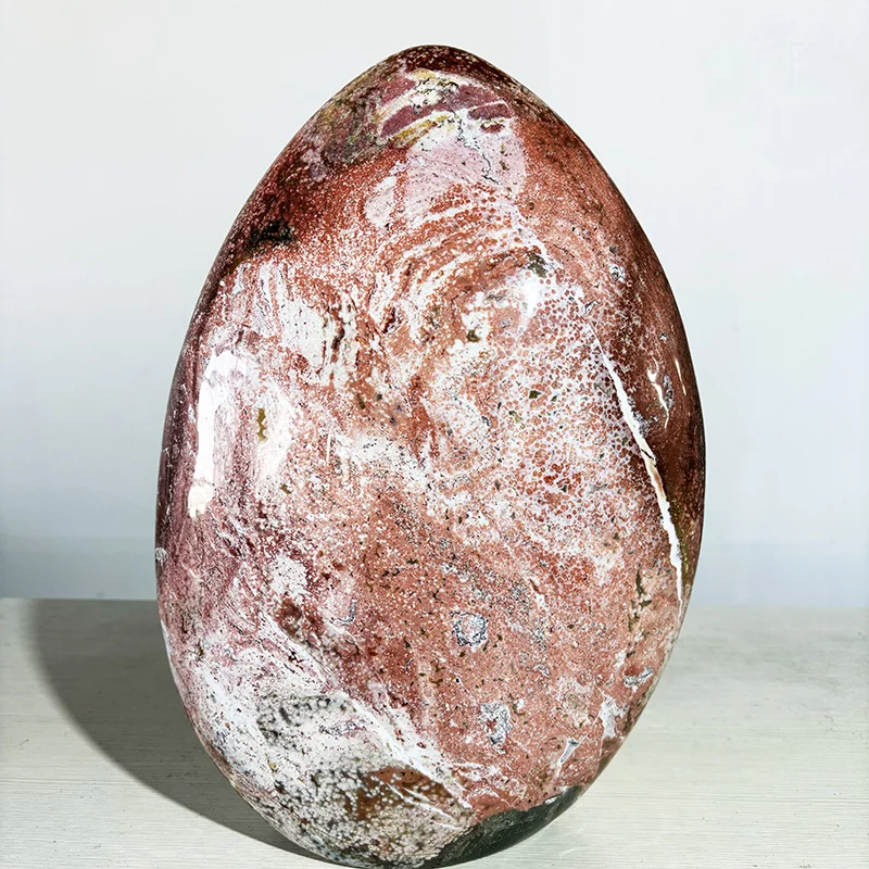 Кристаллы свободной формы Ocean Jasper натурального цвета розовый декор комнаты